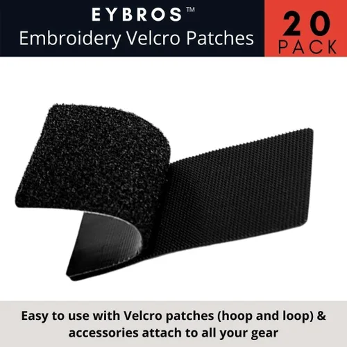 Vista 9 de Parche Moral Táctico, Conjunto de 20, Parches Militares Divertidos para Mochilas, Sombreros, Equipos del Ejército, etc.
