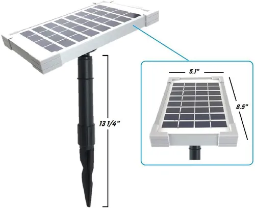 Vista 2 de AEO - Bomba de agua solar, KIT-AP3+2.5W, Paquete de 1