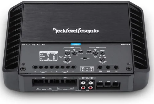 Vista 4 de Rockford Fosgate P400X4 Punch Amplificador de 400 vatios de 4 canales