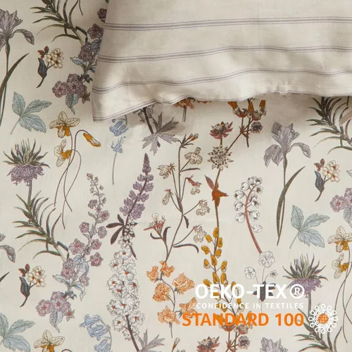 Vista 5 de Nayoroom - Juego de funda de edredón con diseño floral vintage, tamaño Beige Floral