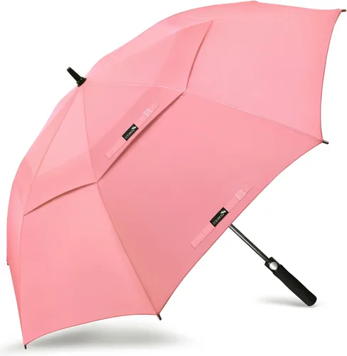 Vista 27 de ZOMAKE - Paraguas de golf a prueba de viento, extragrande, de gran tamaño, de doble dosel resistente para lluvia, juegos deportivos y carrito
