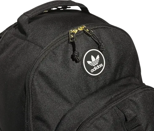 Vista 3 de adidas Originals Mochila Trefoil Patch, Negro -, Mochila Trefoil Patch