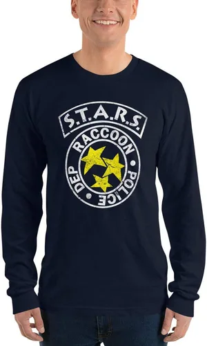 Vista 2 de S.T.A.R.S. RE - Camiseta de manga larga - Desgastada