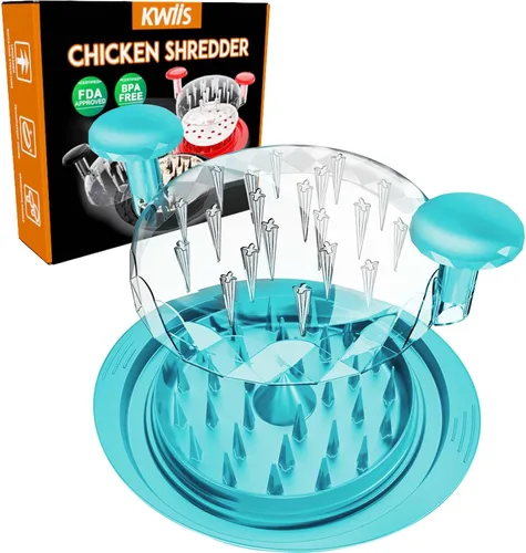 Vista 11 de Herramienta de trituración de pollo Twist, trituradora grande de pollo de 11" de servicio pesado, máquinas de molinillos de carne, libre de BPA
