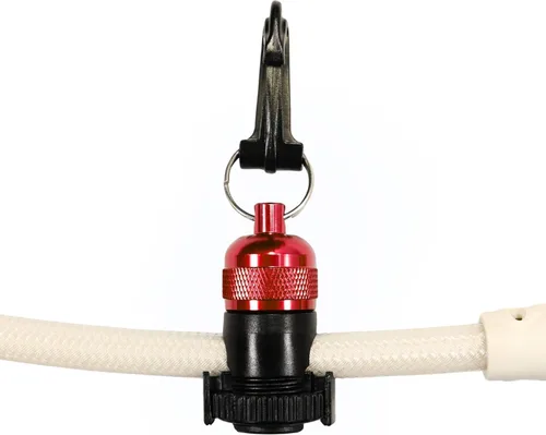 Vista 7 de Buceo Regulador Magnético Pulpo Manguera Soporte Clip (Rojo)