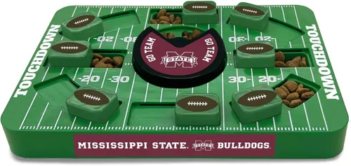 Vista 16 de Pets First NCAA Alabama Juguete de Rompecabezas Grande, Juguete de Tratamiento de Rompecabezas para Perros, Nuevo Tamaño Grande, Juguete Interactivo