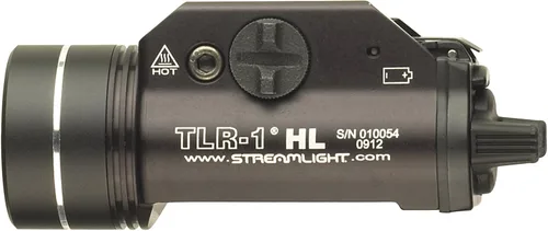 Vista 3 de Streamlight TLR-1 linterna para pistola, color negro.