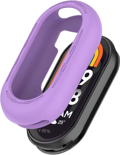 Vista 18 de Funda protectora para Mi Band 8, a prueba de golpes, resistente a los golpes, funda de parachoques para Xiaomi Mi Band 8 Activity Tracker Agua