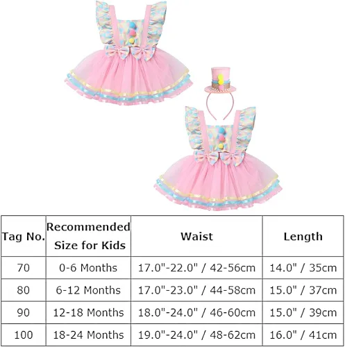 Vista 7 de ODASDO Conjunto de ropa de 2 piezas para bebé niña para primer cumpleaños con encaje y tutú de tul con diadema, conjunto de ropa de 2 piezas