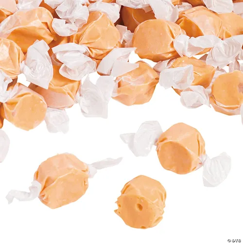 Vista 66 de Dulces gourmet suaves y masticables de agua salada, envueltos individualmente, bolsa a granel (pastel de manzana, 1 libra (paquete de 1))