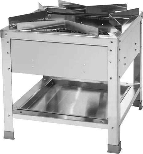 Vista 8 de Quemador de propano único de acero inoxidable - Cocina de gas para exteriores con regulador de 20 PSI, estufa de propano portátil de alta potencia