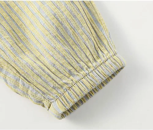 Vista 6 de LABISHU Pantalones deportivos de algodón con cintura elástica para niños pequeños