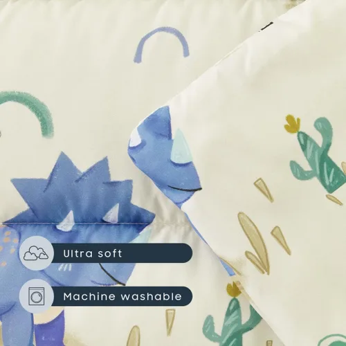 Vista 5 de Wake In Cloud - Toddler Nap Mat with Pillow and Blanket, for Kids Boys Girls Ages 3 Plus in Kindergarten Daycare Preschool, Roll Up Sleeping Bag