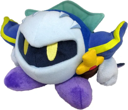 Vista 4 de Little Buddy 1402 Kirby Adventure All Star Collection Meta Knight de felpa, 5.5 pulgadas