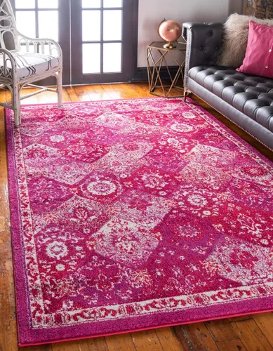 Vista 38 de Unique Loom Penrose Collection - Alfombra de área - Blake (2' 2" x 3' 1" Rectángulo, Verde/Beige)