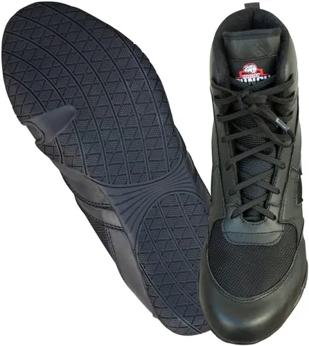 Vista 6 de Zapatos de boxeo profesionales transpirables, zapatos de entrenamiento para adultos y jóvenes, hombres y mujeres, suela de goma antideslizante