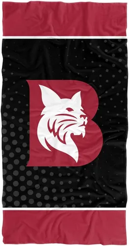 Vista 197 de LOGOVISION Manta Abilene Christian University, 30x60 Logo Dots CottonFront/PolyBackBeachTowel