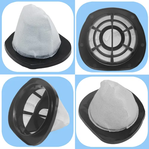 Vista 4 de Paquete de 2 filtros de vacío 2030 y 4 filtros de espuma compatibles con modelos de aspiradora Bissell 2030, 20303, 20306, 20307, 20309, 2030H