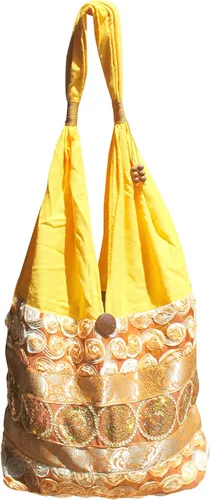Vista 2 de Full Funk Marca Seda Squiggle Line Lanzar Sobre Señoras Bolso De Hombro