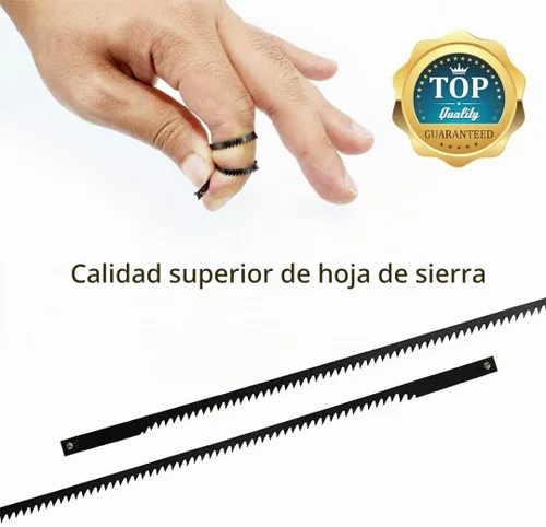 Vista 7 de Kit de sierra de mano universal mágica 15 en 1, caja de herramientas de múltiples cuchillas, funciona como sierra para metales, arco