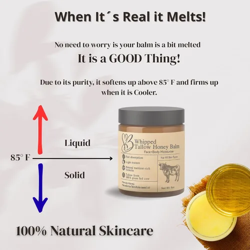 Vista 9 de Tallow de ternera para la piel, bálsamo de sebo para cara, hidratante facial de calvicie, crema hidratante de ternera, bálsamo de ternera y bálsamo