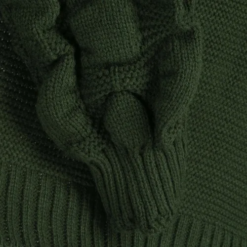 Vista 5 de Stessotudo Suéteres tipo cárdigan para mujer, de manga larga, con entrepierna, gruesos, frente abierto, de punto, casual, holgado, para invierno