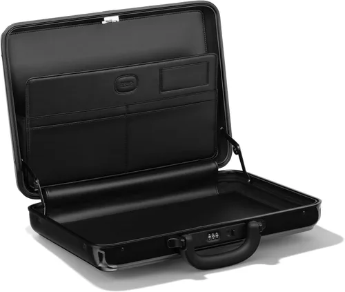 Vista 3 de ZERO Halliburton Colección Edge Lightweight Brilliant Attache, Negro
