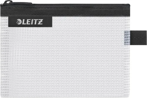 Vista 9 de Leitz Set of 4 Leitz Wow Travel Pouches, Water Resistant, Translucent, Ideal for Visible Storage and Organisation, Sizes: Small (A6), Medium (A5)