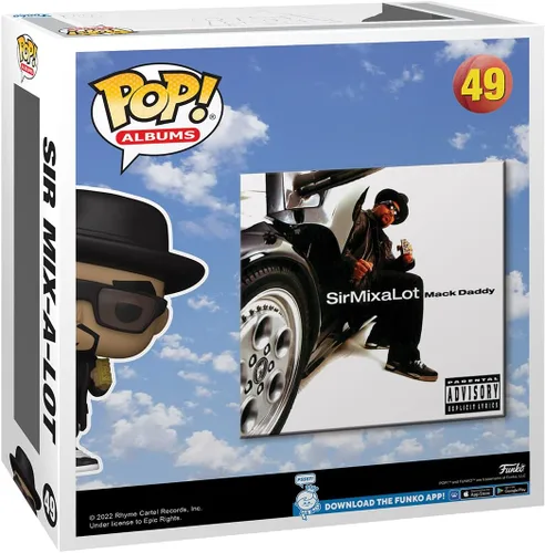 Vista 3 de Funko Pop! Albums: Sir Mix-a-Lot - Mack Daddy - Music - Figura de vinilo coleccionable - Idea de regalo - Producto oficial - para niños y adultos