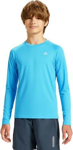 Vista 15 de Devoropa - Camiseta de compresión para niños pequeños, camiseta de fútbol y béisbol de manga larga, camiseta interior deportiva de secado rápido