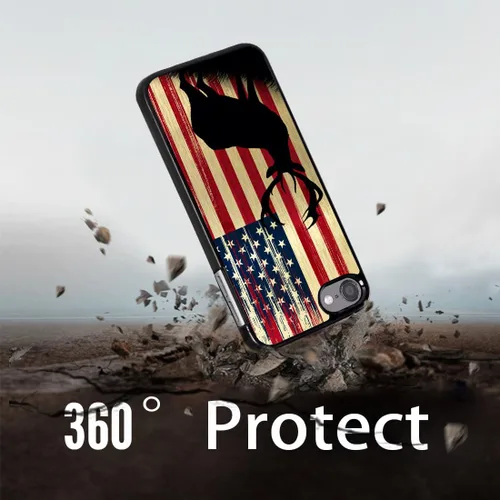 Vista 4 de Funda para iPod Touch 6, diseño delgado antiarañazos, de poliuretano termoplástico, a prueba de golpes, para iPod Touch 6, diseño de ciervos