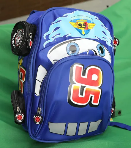 Vista 4 de MJUN Mochila impermeable para niños y niñas de 3 a 5 años, azul (Blue1), Viajar