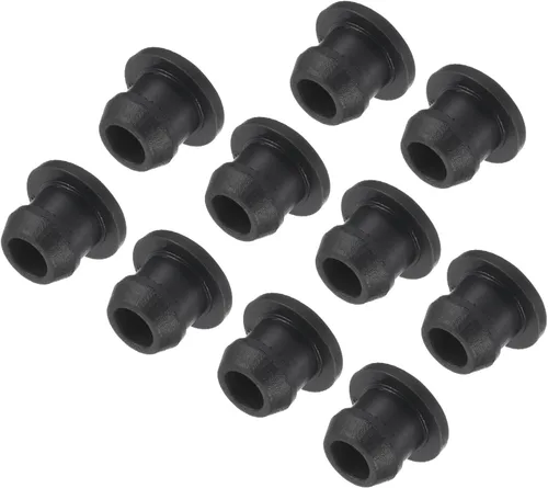 Vista 48 de MECCANIXITY Tapones de silicona con bloqueo de clic para cubrir agujeros de panel, sello de panel de goma tipo empotrado redondo para antepechos