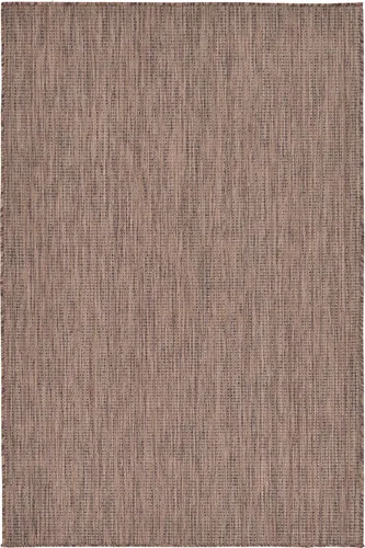 Vista 7 de Unique Loom Collection Alfombra de Área Plana Casual de Transición Sólida Jaspeada para Interiores/Exteriores
