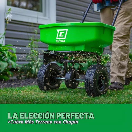 Vista 7 de CHAPIN 89000A TurfPro - Esparcidor de césped de 80 libras, empuje, semillas y fertilizante