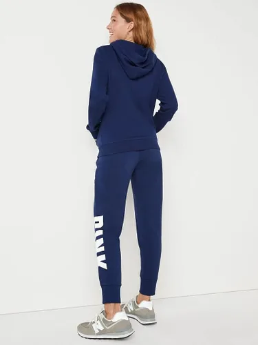 Vista 2 de Victorias Secret Joggers de forro polar rosa