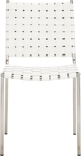 Vista 11 de SAFAVIEH Home Collection Wesson - Silla de comedor (2 unidades), color negro Coñac/Negro