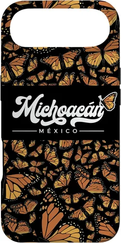 Vista 27 de Michoacan Mexico Mariposas Monarca - Funda para iPhone 16