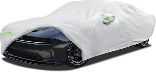 Vista 32 de Migaven Car Cover Custom Fit for Jeep Wrangler 2 Door 1987-2026 JK JL CJ YJ TJ, Waterproof Rain Sun Protection with Door Zipper & Inner Cotton