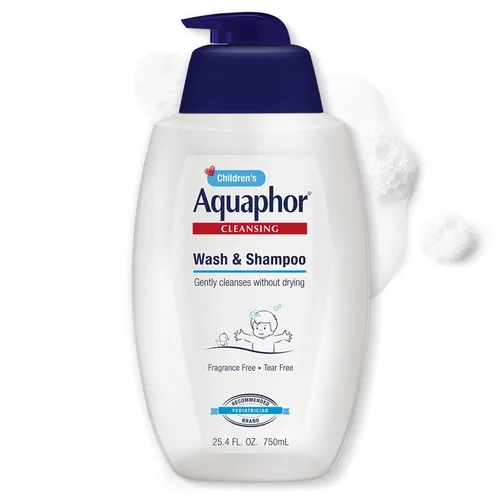 Vista 10 de Gel Aquaphor de ducha y champú para bebé, Transparente, 1, 1