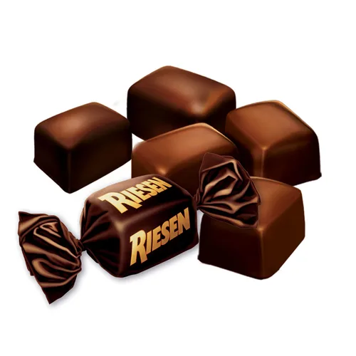 Vista 4 de Riesen Masticable, caramelo de chocolate; 2.65 onzas (paquete de 3)