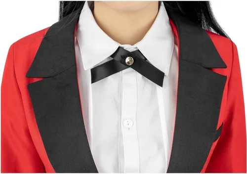 Vista 4 de C-ZOFEK Jabami Yumeko Cosplay Disfraz japonés uniforme escolar talla EE.UU. para mujer