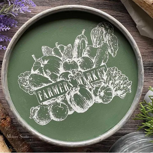 Vista 6 de A Maker's Studio - Hoja de plantilla de malla adhesiva reutilizable, ideal para manualidades y manualidades, adecuada para pinturas y tintas