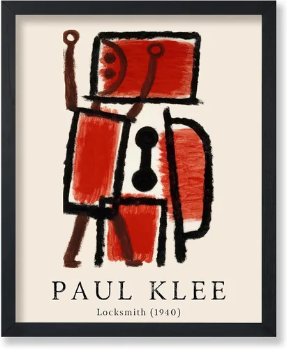 Vista 9 de Poster Master Póster vintage de Paul Klee – Impresión retro de cómicos – Arte de dibujo – Arte abstracto – Regalo para hombres y mujeres – Estilo-09