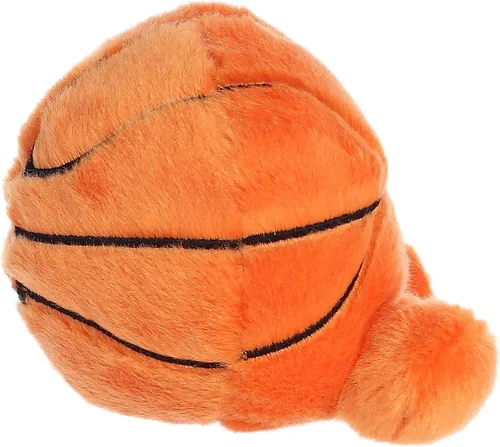Vista 4 de Aurora® Adorable Palm Pals™ Hoops Basketball™ - Divertido peluche coleccionable para coleccionistas de niños y adultos, perfecto para decorar