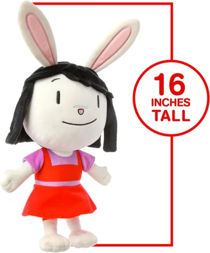 Vista 2 de Elinor Wonders Why - Figura de peluche Elinor - Muñeca suave de peluche – Tela súper suave con hermosos detalles bordados – Perfecto para niños de 3
