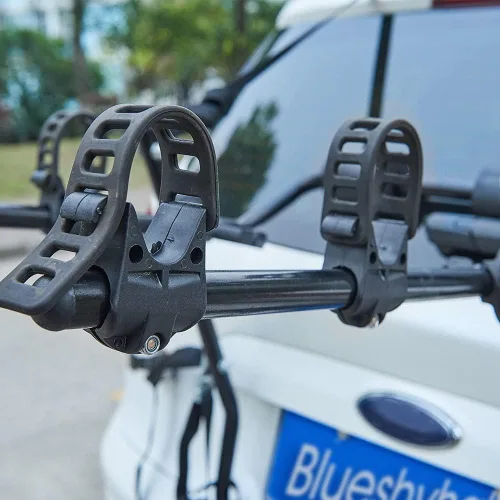 Vista 5 de Blueshyhall Soporte de bicicleta para coche, soporte para maletero de vehículo SUV