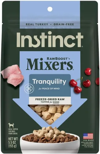 Vista 11 de Instinct Raw Boost Mixers, Topper de comida para perro liofilizada, receta sin granos - Carne natural 100%, bolsa de 6 oz