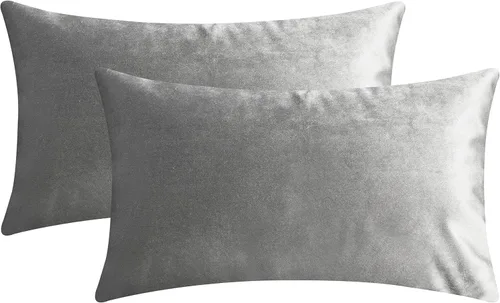 Vista 48 de Home Brilliant Funda de cojín decorativa para el hogar, en terciopelo, para sofá, silla, cama.