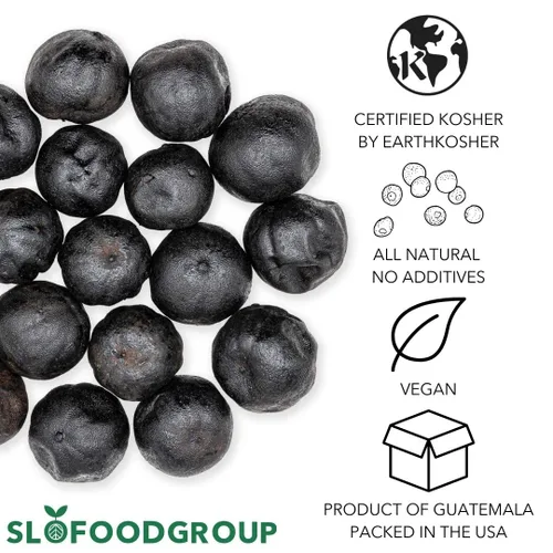 Vista 4 de Slofoodgroup Limas negras, lima seca, lima persa, loomi, ingredientes orientales moddle para agriar, 2 onzas